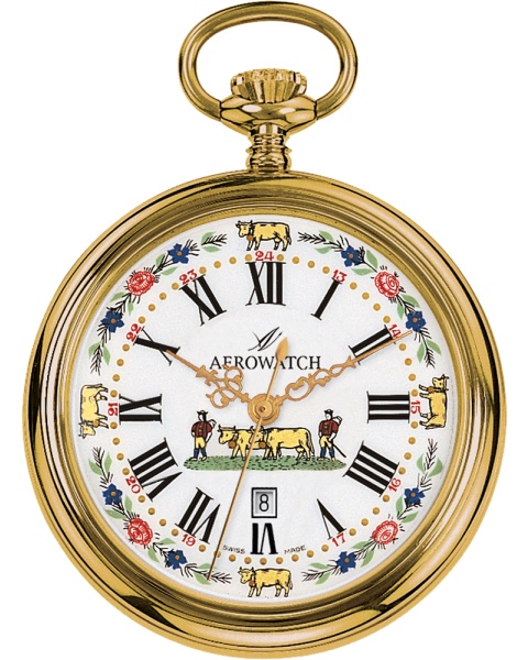 Vreckové hodinky Aerowatch Lépines Quartz 45797 JA01 Vreckové hodinky Aerowatch Lépines Quartz 45797 JA01