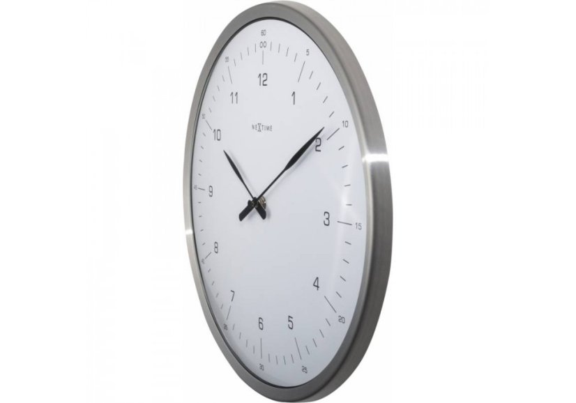 Dizajnové nástenné hodiny 3243wi Nextime 60 minutes 33cm