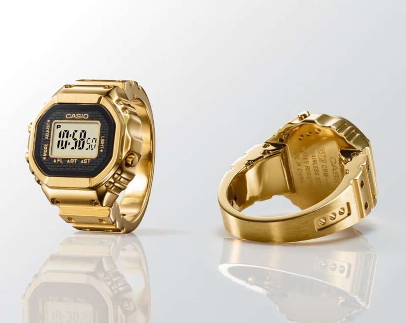 CASIO CRW-001G-9ER 50th Anniversary Ring Watch