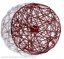 Dizajnové hodiny Diamantini a Domeniconi Ci Vediamo red 50cm
