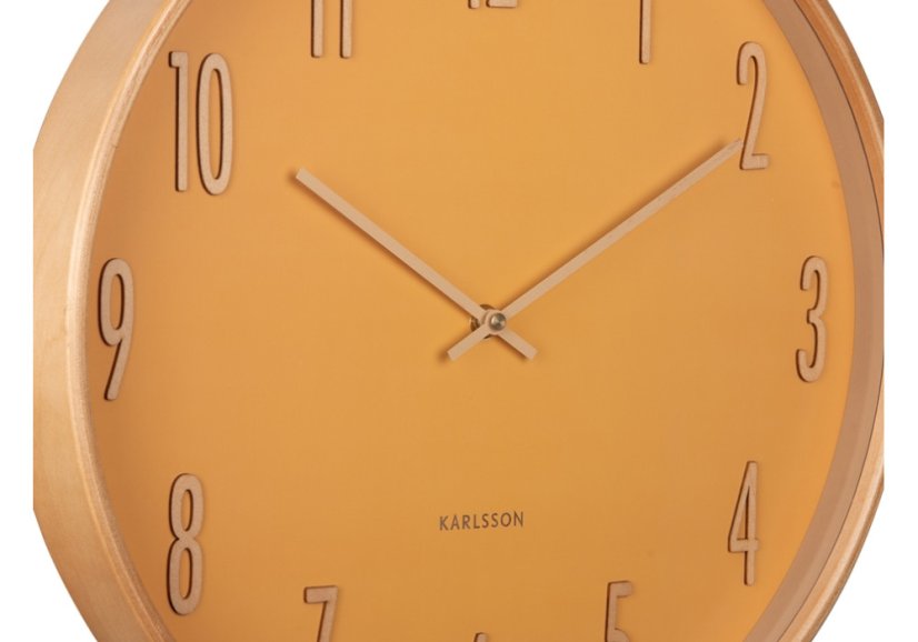 Dizajnové nástenné hodiny 5996YE Karlsson 40cm