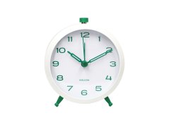Designový budík 6143GR Karlsson 10cm