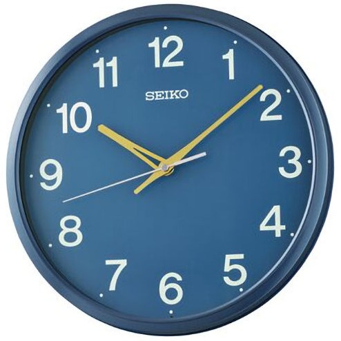 Nástěnné hodiny s tichým chodem Seiko QHA019E