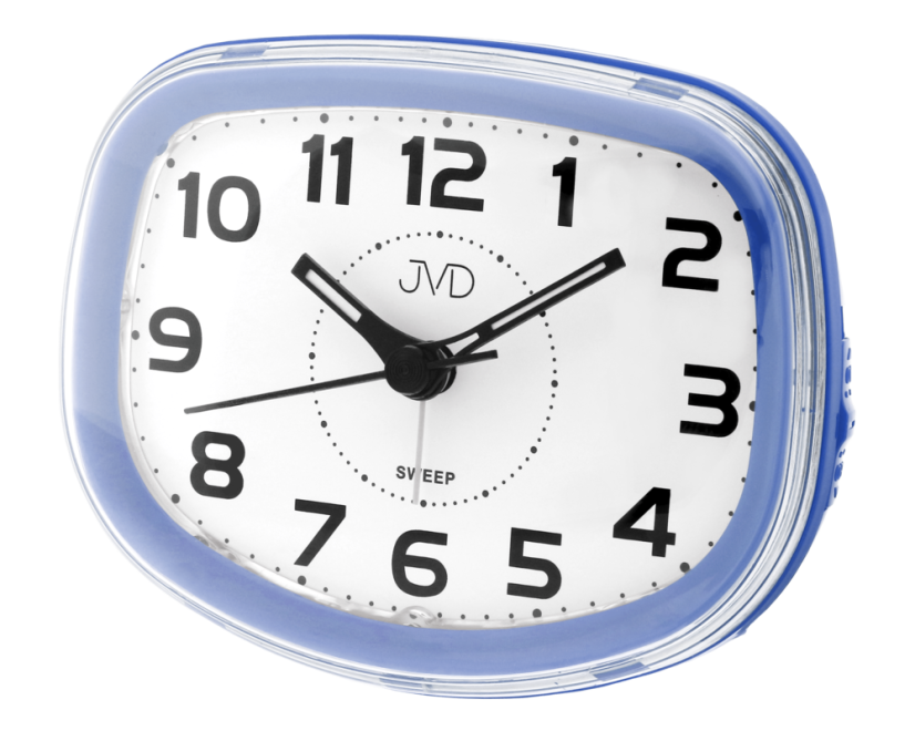 Budík s tichým chodem JVD VSRP865.3