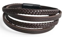 Pánský náramek Boccia Titanium 03089-0121