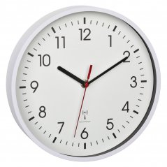 TFA 60.3550.02 - Nástěnné hodiny řízené DCF signálem - bílé