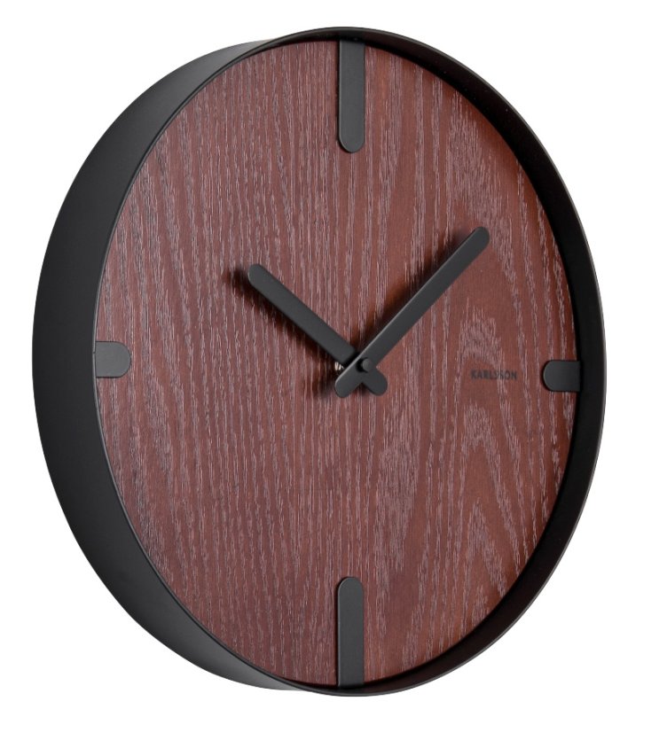 Dizajnové nástenné hodiny 5794BK Karlsson 30cm
