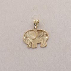 Zlatý prívesok slon 2724GOLD