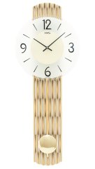 Kyvadlové nástenné hodiny 7507 AMS 66cm
