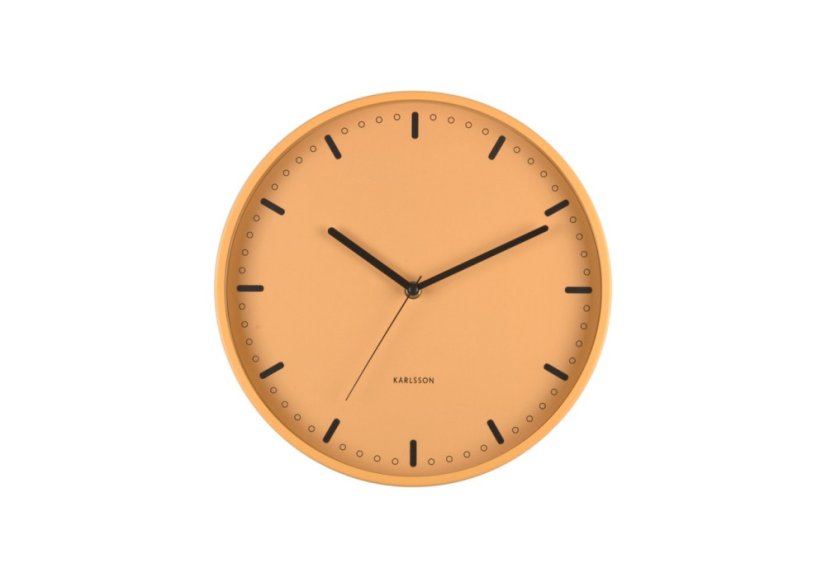 Dizajnové nástenné hodiny 6071YE Karlsson 30cm