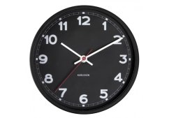 Dizajnové nástenné hodiny 5846BK Karlsson 22cm