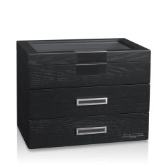 Kazeta na hodinky HEISSE & SÖHNE 70019-195.142 HS Monteray 30 - Schwarz