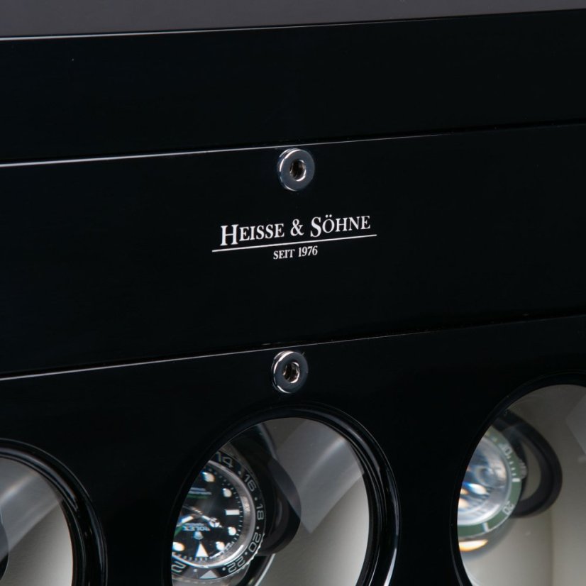 Natahovač hodinek HEISSE & SÖHNE 70019-244.142 Loop 3+5 Prime - Black