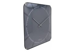 Dizajnové nástenné hodiny 3173 Nextime Michael Dome Grey 35cm
