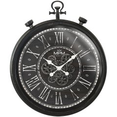 Nástenné hodiny s tichým chodom MPM Vintage Timekeeper - E01.4326.90