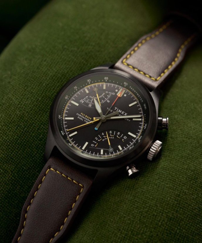 Timex Waterbury Traditional Ace Fly-Back Chronograph TW2Y70100UK