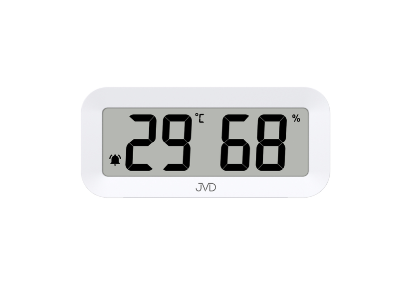Digitálny budík s odpočítavaním, teplomerom a vlhkomerom JVD SB288