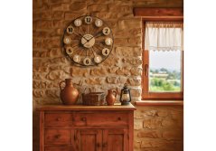 Designové nástěnné hodiny 21571 Lowell 60cm