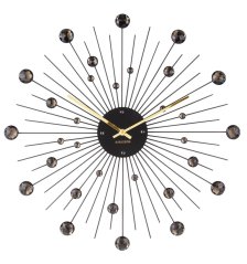 Dizajnové nástenné hodiny 4859BK Karlsson 50cm