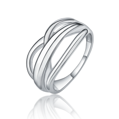 Stříbrný prsten JVD SVLR1348XK80055