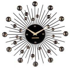 Dizajnové nástenné hodiny 4860BK Karlsson 30cm