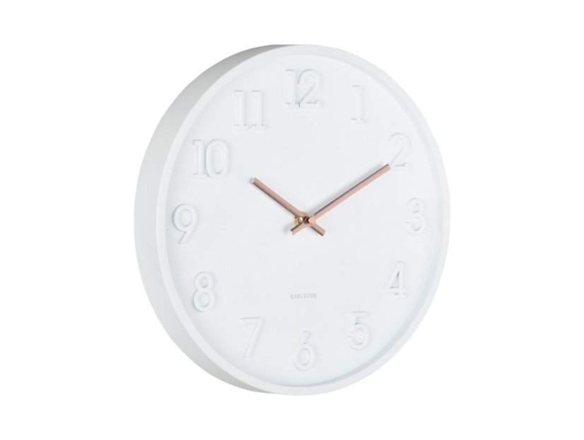 Dizajnové nástenné hodiny 6041WH Karlsson 30cm
