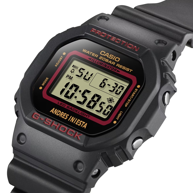 CASIO DW-5600AI-1ER G-Shock Andrés Iniesta - Limitovaná edice