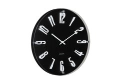 Dizajnové nástenné hodiny 6090BK Karlsson 40cm