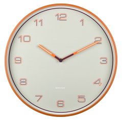 Designové nástěnné hodiny 6013OR Karlsson 40cm
