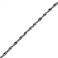 Zlatý řetízek SING020W, vel. 50, 1.2 g