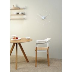 Designové nástěnné hodiny NOMON OJ bílé 50cm