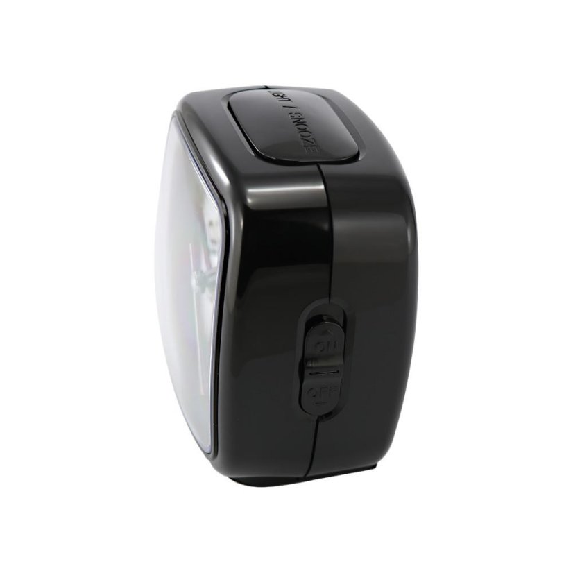 Budík s LED podsvícením a tichým chodem MPM  C01.3966.90
