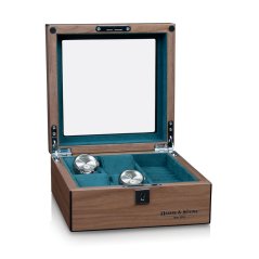 Kazeta na hodinky HEISSE & SÖHNE 70019-180 HS Borneaux 4+ Walnuss