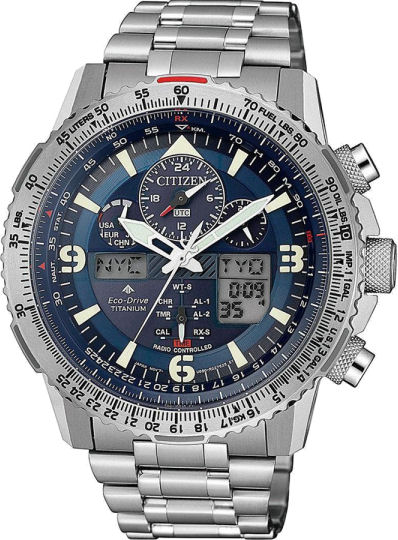 Citizen JY8100-80L PROMASTER SKY - PILOT GLOBAL RC TI