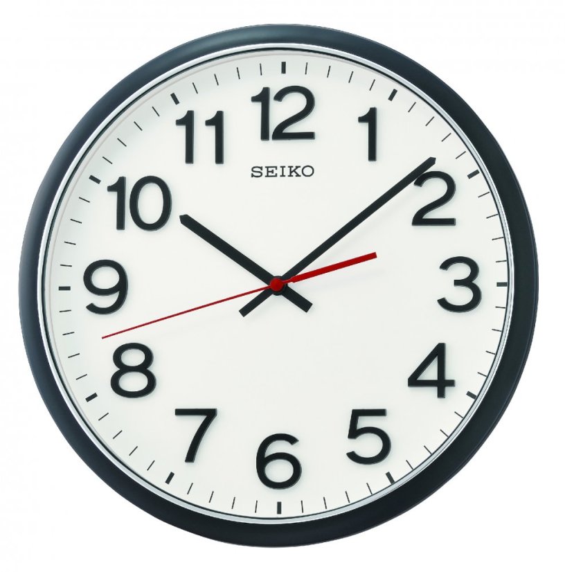 Nástěnné hodiny s tichým chodem Seiko QXA750K