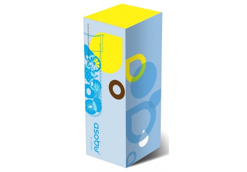 ASOBU designová fresh fľaša s infuserom Flavour It fialová 600ml