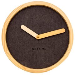 Dizajnové nástenné hodiny 3155br Nextime Jeans Calm 30cm