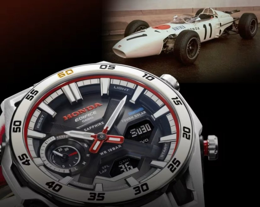 CASIO ECB-2300HR-1AER Edifice Sospensione Honda Special Edition 60th Anniversary of the First Victory in F1