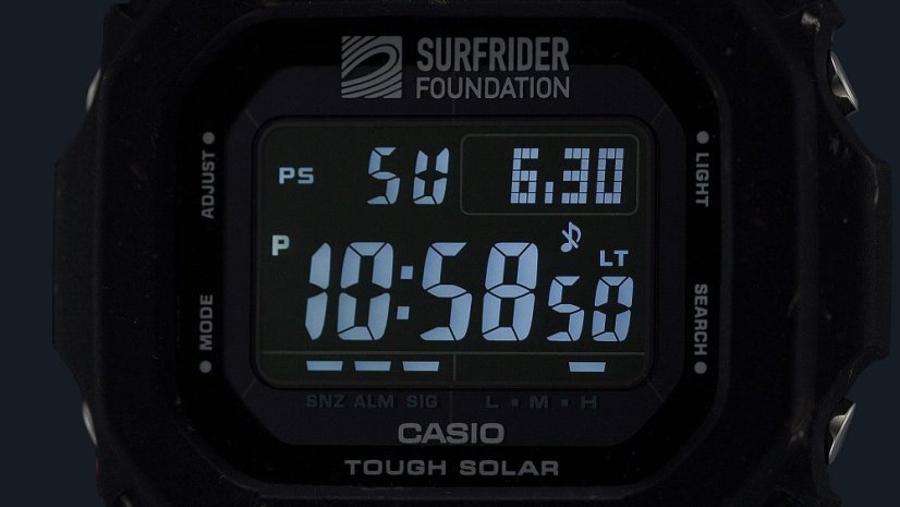 CASIO G-5600SRF-1ER G-Shock x Surfrider Foundation Collaboration Model