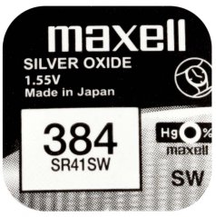 Baterie Maxell SR41SW/384/392 10000384