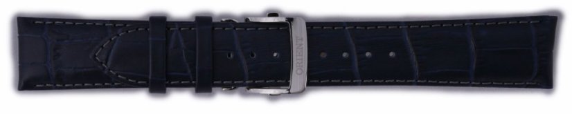 Kožený řemínek Orient UDEYDSD 22mm (pro modely ET0T, AK00), modrý