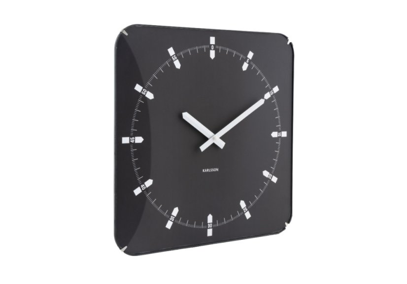 Dizajnové nástenné hodiny 6085BK Karlsson 35cm