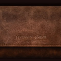 Cestovné púzdro na hodinky HEISSE & SÖHNE 70019-170 HS Vintage 3 - Braun
