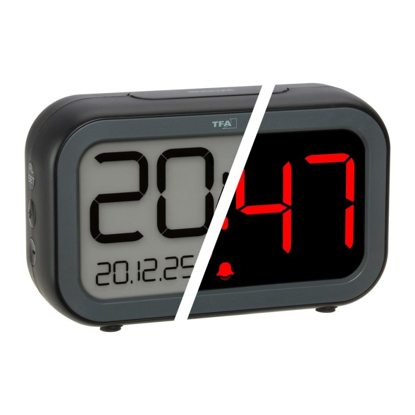 TFA 60.2048.01 BINGO HYBRID – LCD/LED digitální budík