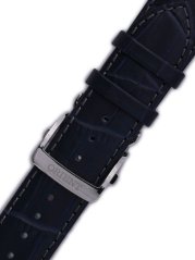 Kožený řemínek Orient UDEYDSD 22mm (pro modely ET0T, AK00), modrý