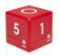 TFA 38.2039.05 - Digitálny časovač CUBE - červený