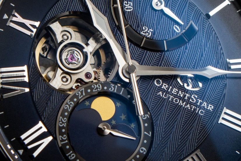 Orient Star Classic Moonphase Open Heart Automatic RE-AY0103L00B