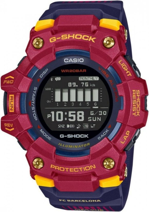 CASIO GBD-100BAR-4ER G-Shock Bluetooth Barcelona Limited Edition
