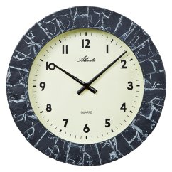 Dizajnové nástenné hodiny AT4474 Atlanta 35cm
