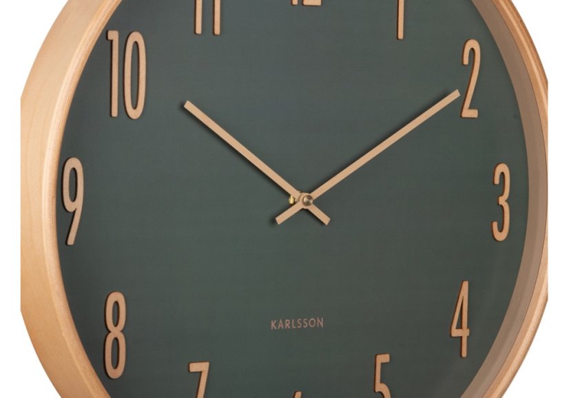 Dizajnové nástenné hodiny 5996GR Karlsson 40cm